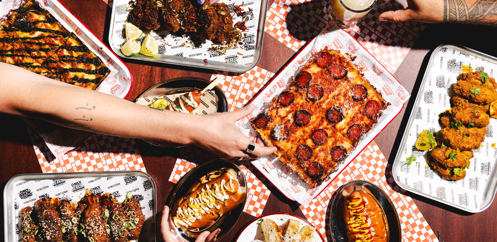 food at kerb social club