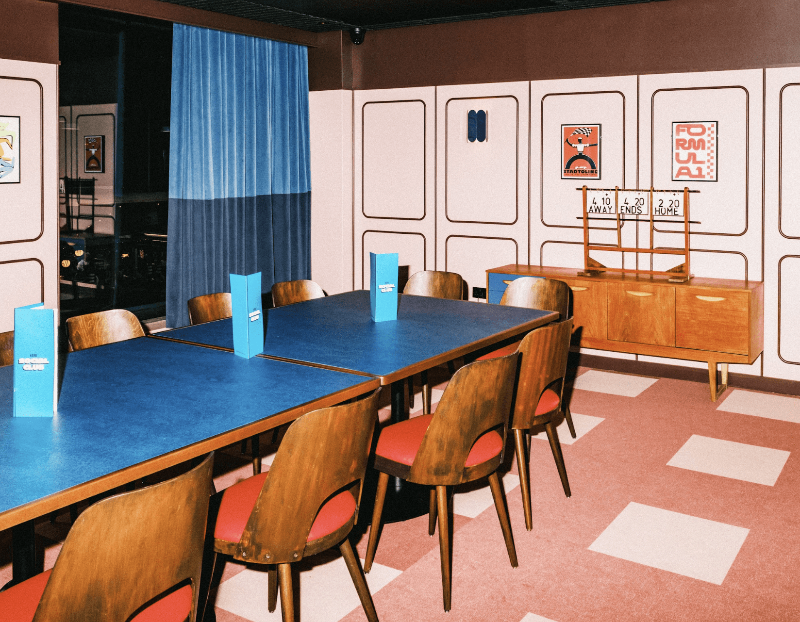 KERB Social Club Trophy Room private room