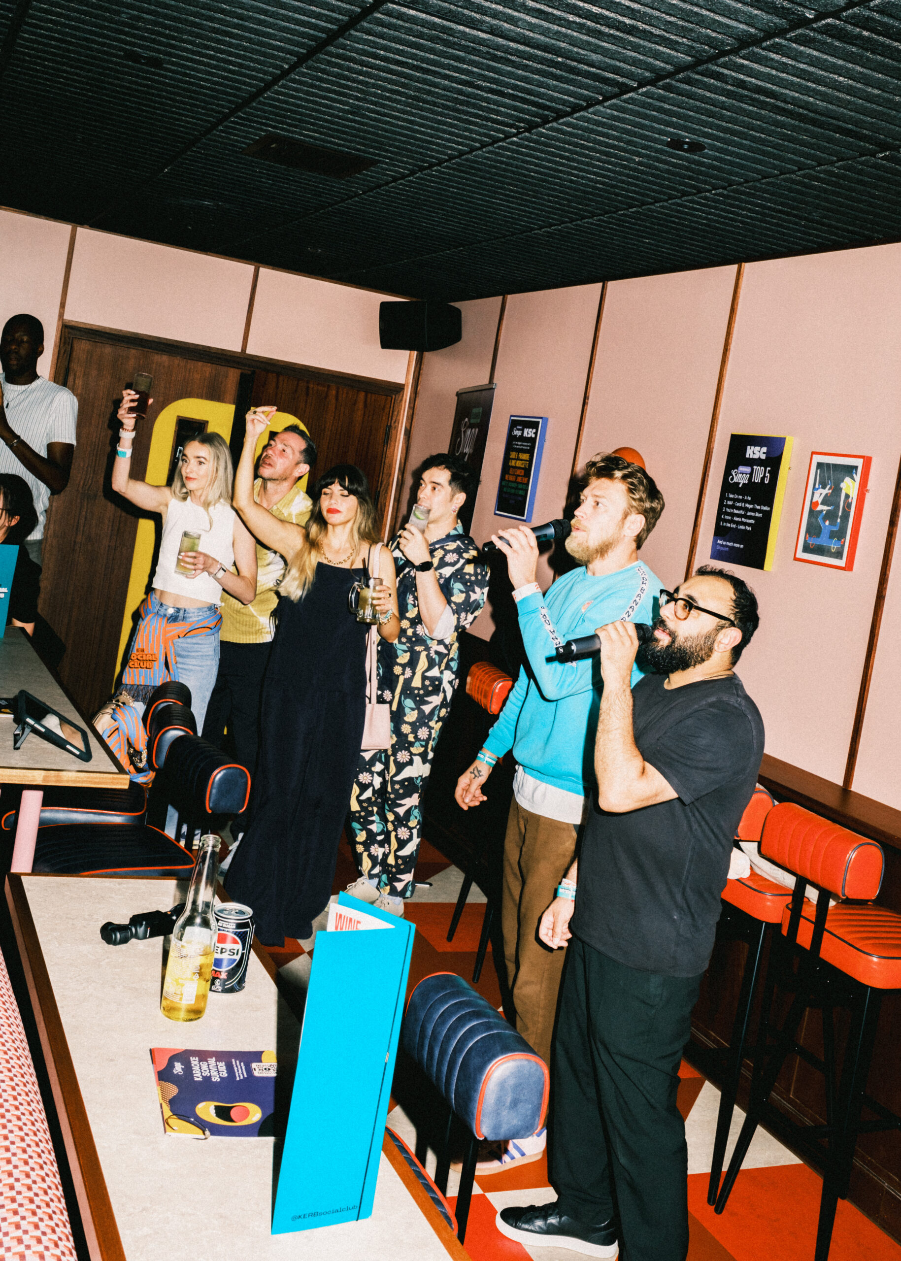 Book a private karaoke room at KERB Social Club