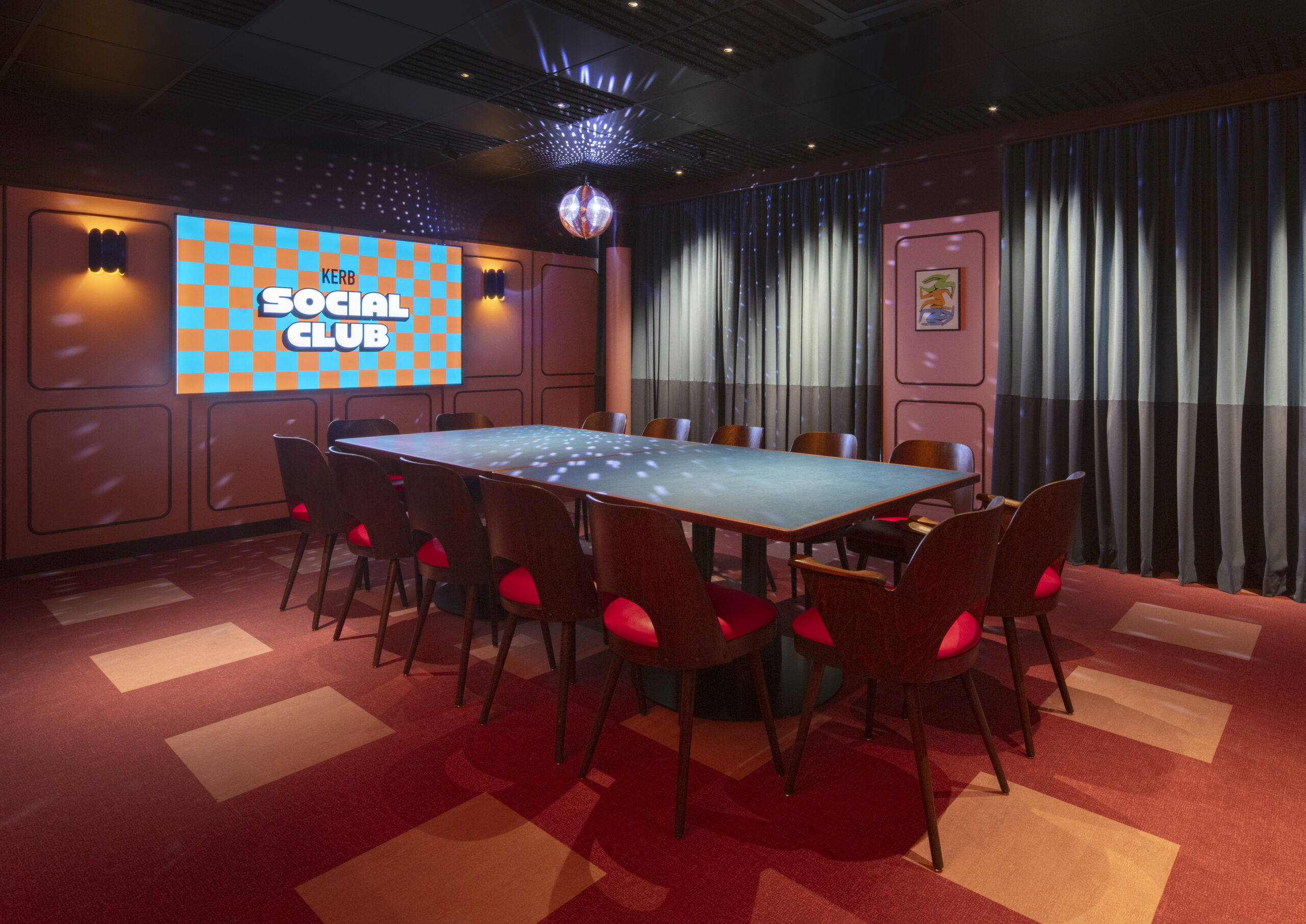 Meeting Room at KERB Social Club